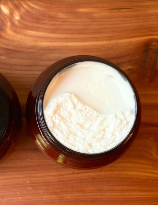 Whipped Tallow Lotion With Frankincense 4 oz jar